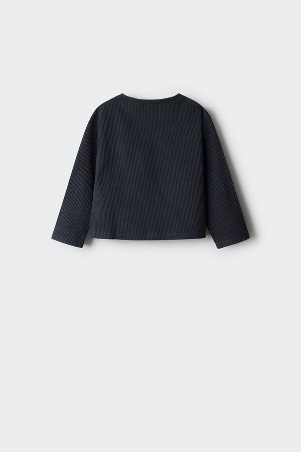 Springfield Kids Camiseta rib "Wings" niña azul