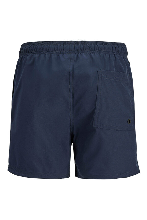 Jack & Jones Junior Shorts de banho com estampado de logo azul