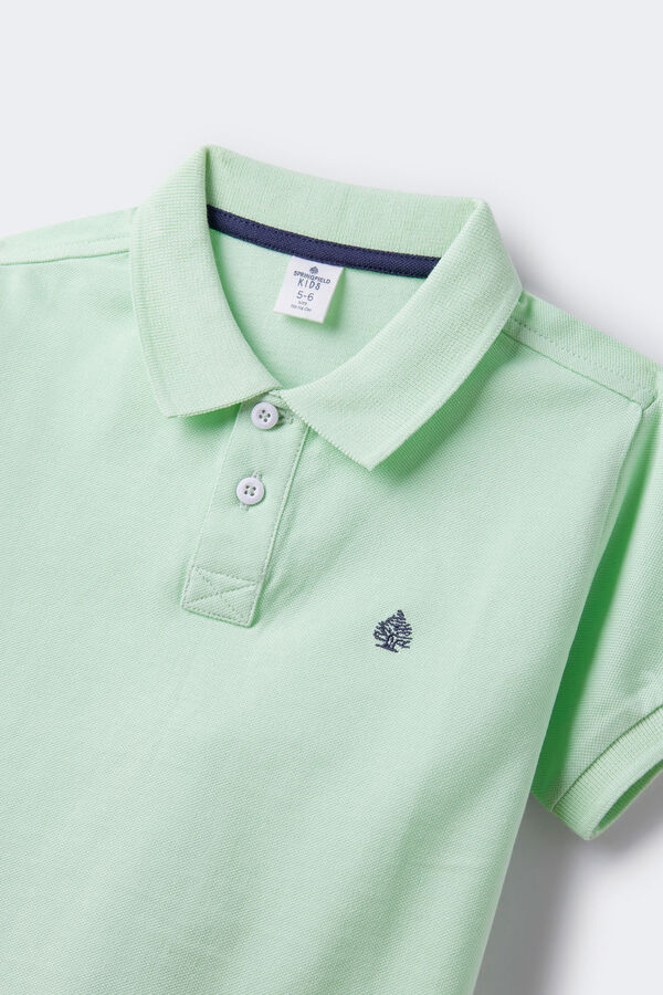 Springfield Kids Polo fluor ni&ntilde;o verde