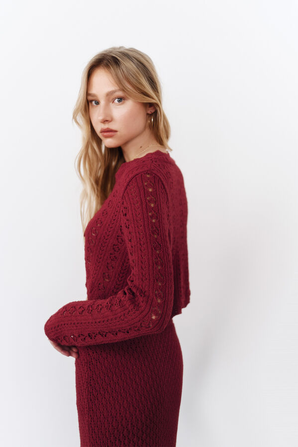 High Spirits Topo Vermelho  estampado