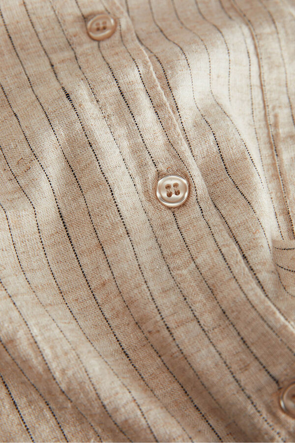 Jack & Jones Camisa de ver&atilde;o oversized cinzento