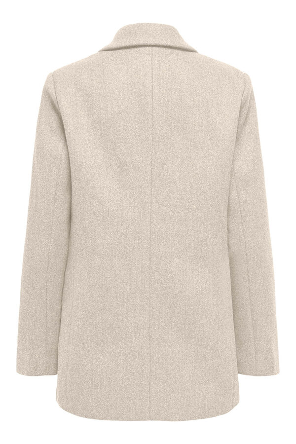 Only Abrigo corto tipo blazer beige