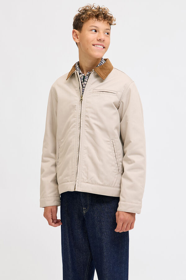 Jack & Jones Junior Chaqueta estilo worker bege
