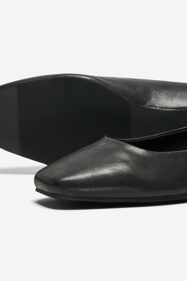 Only Bailarina puntera cuadrada negro