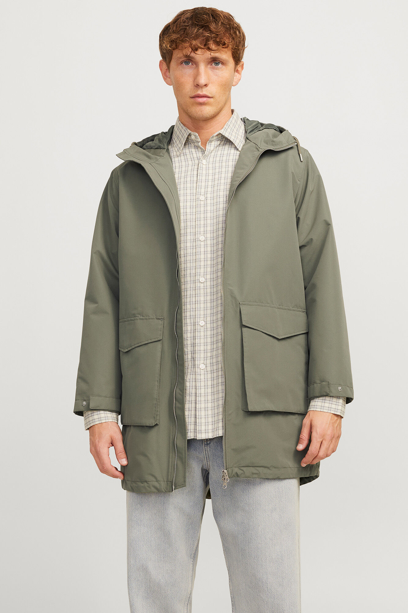 Jack & Jones Parka ligera con capucha