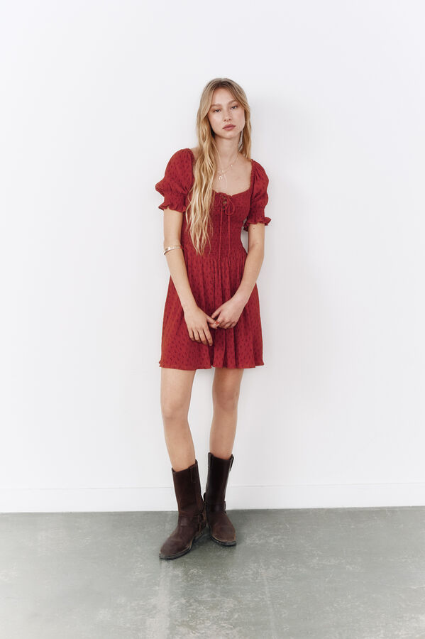 High Spirits Vestido "Coral" rojo