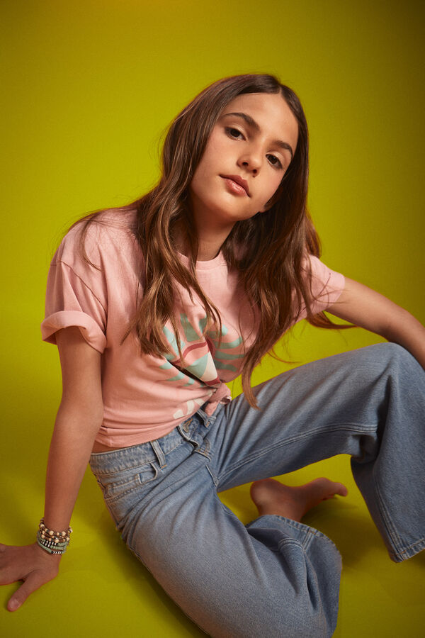 Springfield Kids Camiseta do Projeto Bebês de Uganda rosa