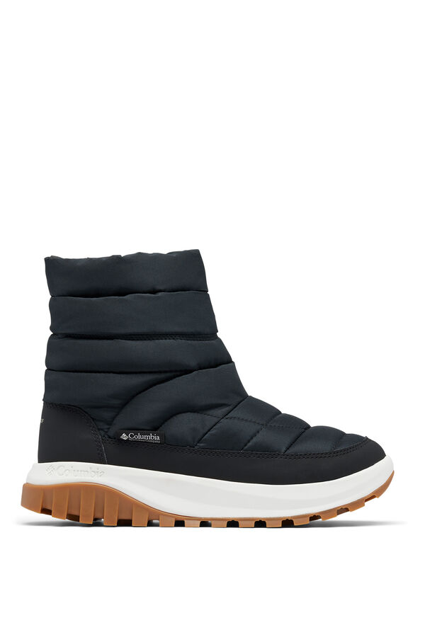 Columbia Bota de inverno imperme&aacute;vel Snowtrot&trade; feminina Columbia preto