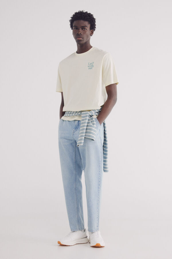 Springfield Camiseta lazy work out amarillo