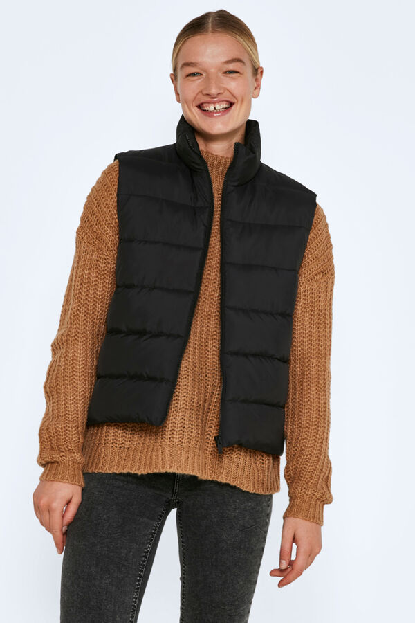 Noisy May Chaleco acolchado negro