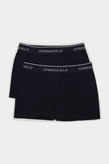 Springfield Pack 2 boxers básicos sem costuras preto