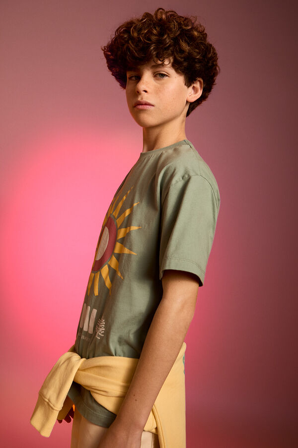 Springfield Kids Camiseta do Projeto Bebês de Uganda verde