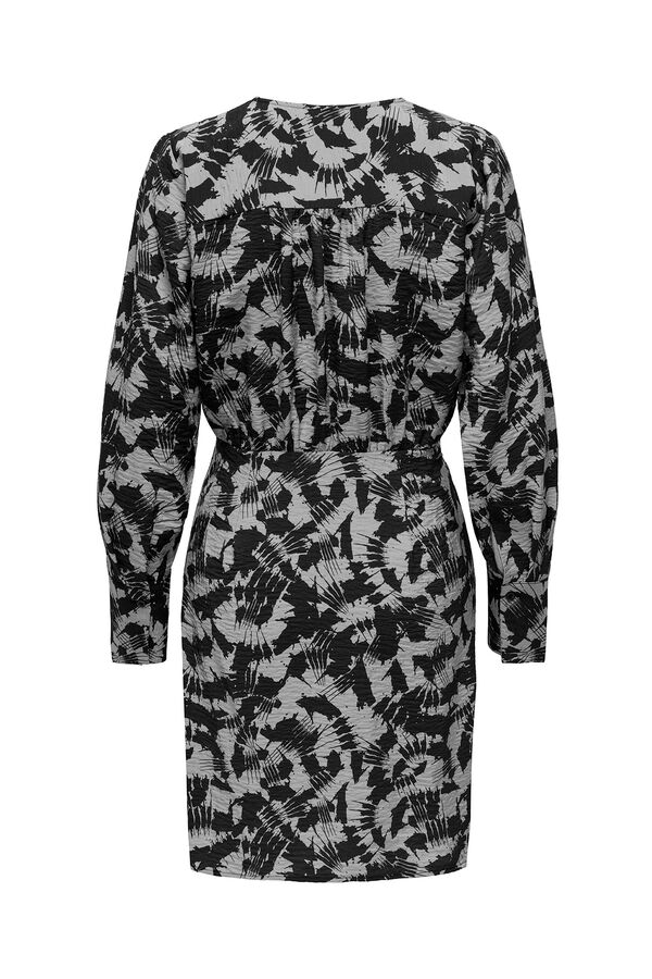 JDY Vesitdo ajustado de manga larga gris