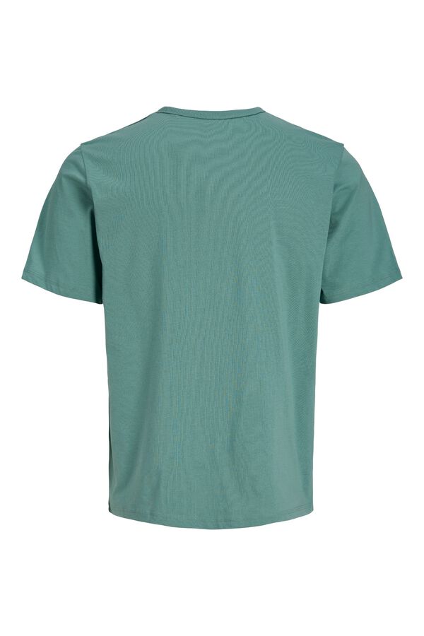 Jack & Jones PLUS Camiseta b&aacute;sica turquesa