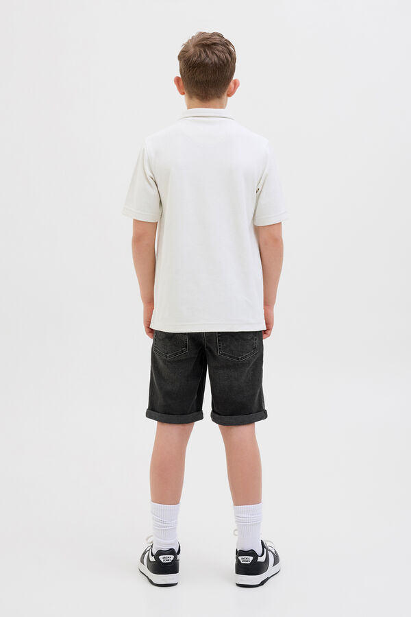 Jack & Jones Junior Bermuda denim regular fit preto