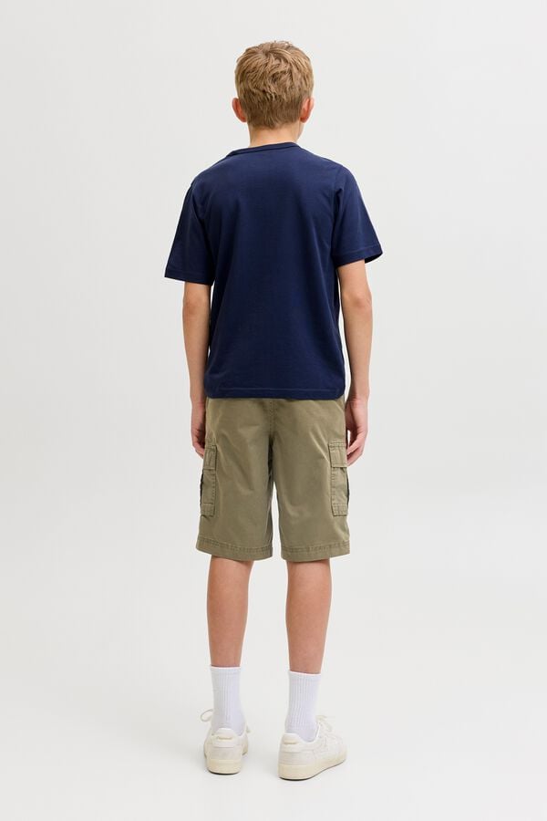 Jack & Jones Junior Bermuda cargo militar verde