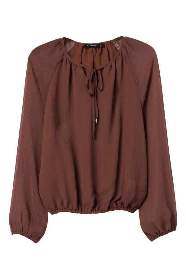 Tiffosi Blusa de manga comprida estampado