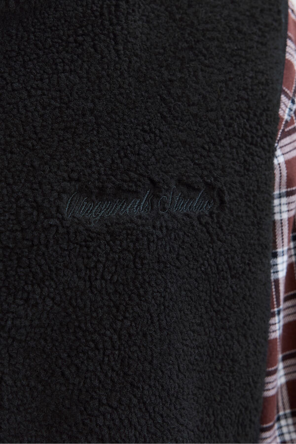 Jack & Jones Chaleco polar negro