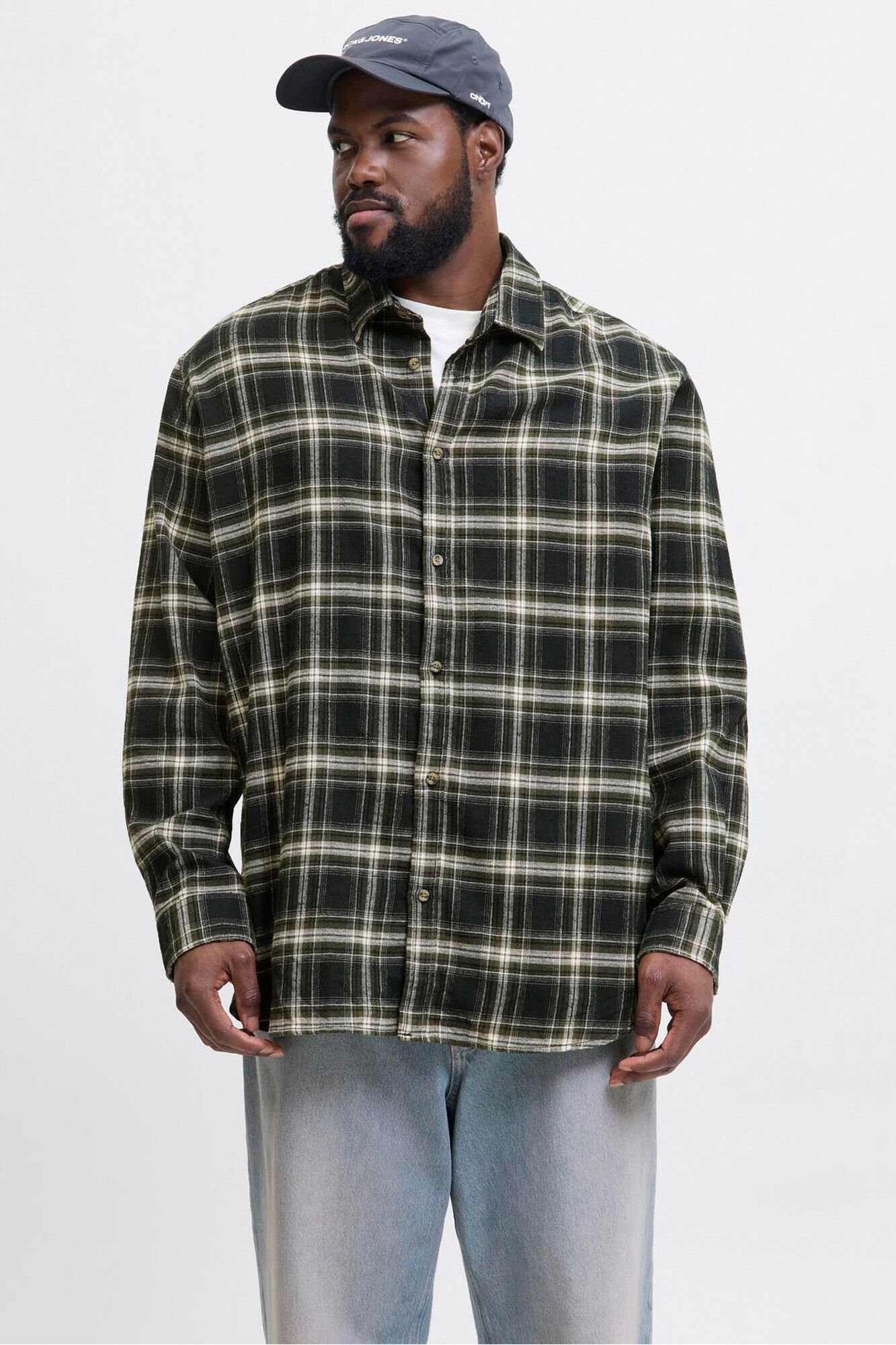 Jack & Jones PLUS Camisa xadrez regular fit PLUS