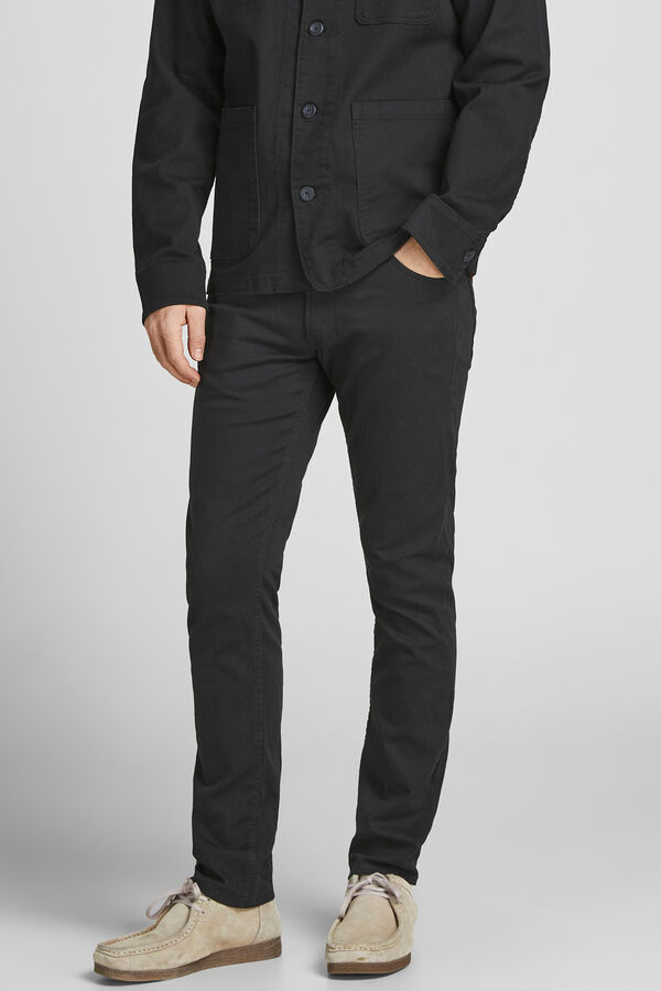 JJ REBEL Pantal&oacute;n slim fit negro