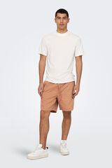 Only & Sons Short cargo naranja
