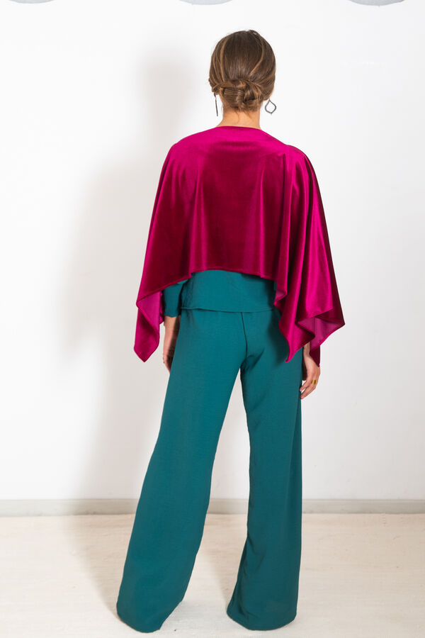 Cul Sac Poncho Tijuana fucsia