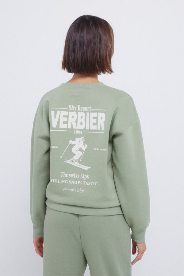 Springfield Sudadera "Verbier" kaki