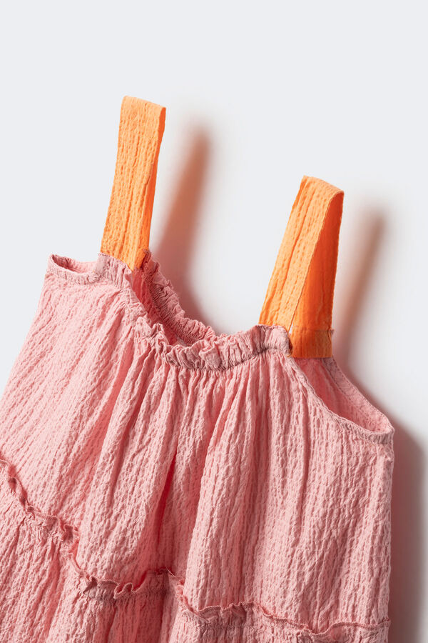 Springfield Kids Vestido tirantes niña fucsia