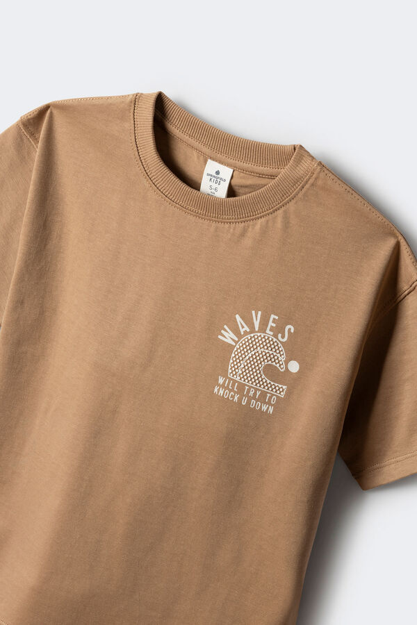 Springfield Kids Camiseta Waves ni&ntilde;o estampado