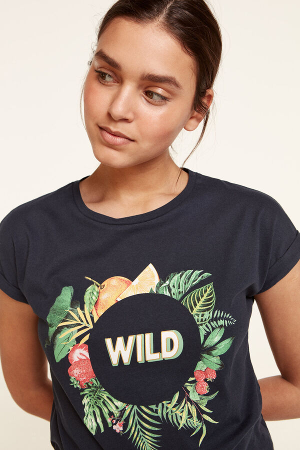 Springfield T-shirt "Wild" azul