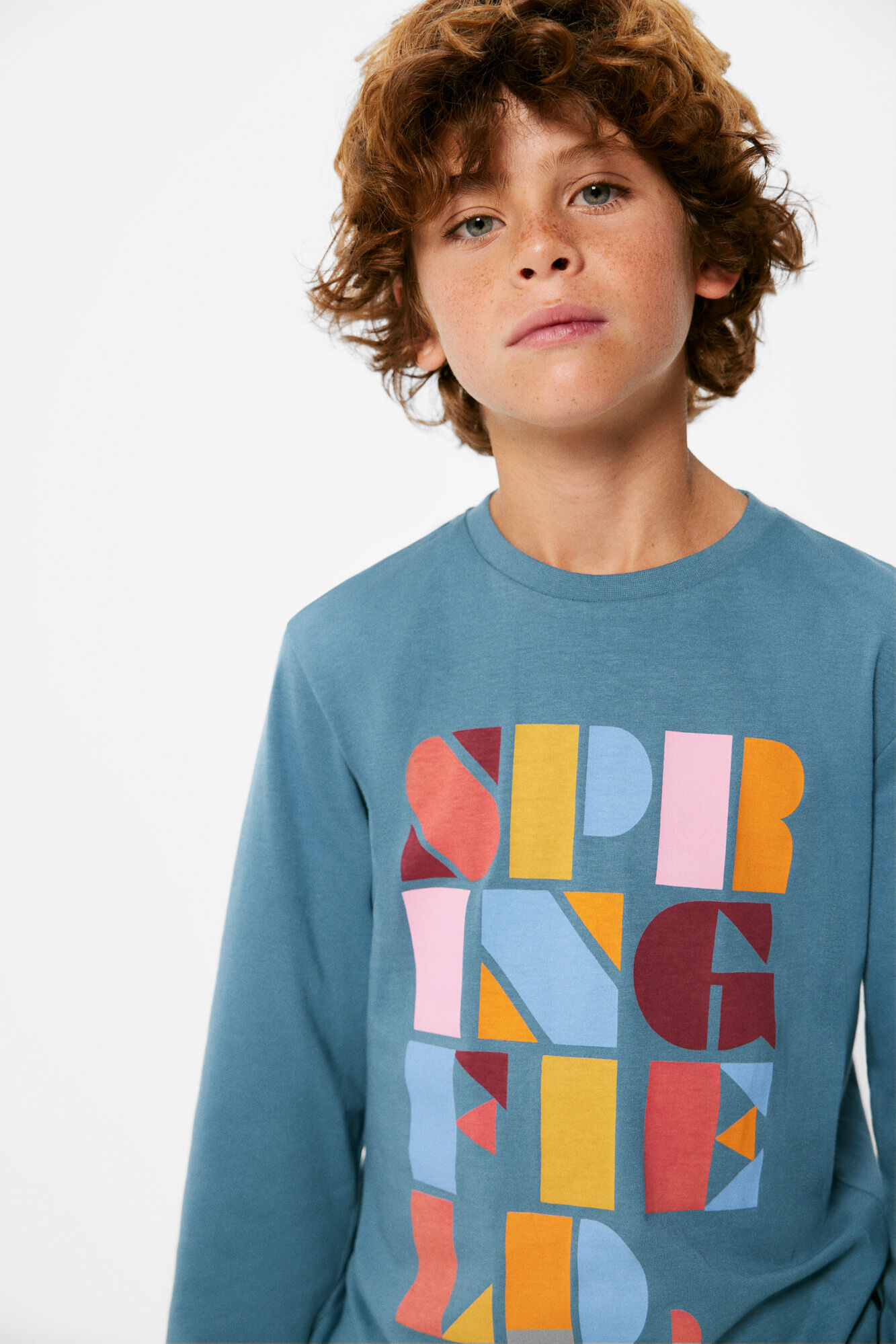 Springfield Kids T-shirt Springfield menino