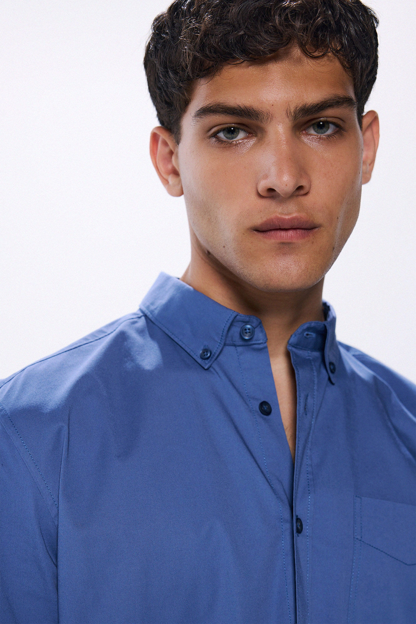 Springfield Camisa social de tecido el&aacute;stico