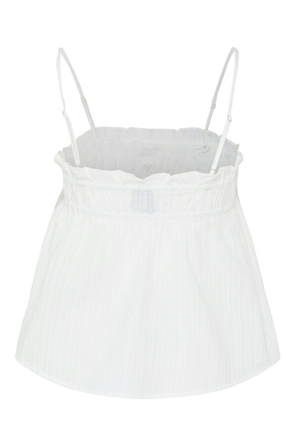 Pieces Top de algodão branco