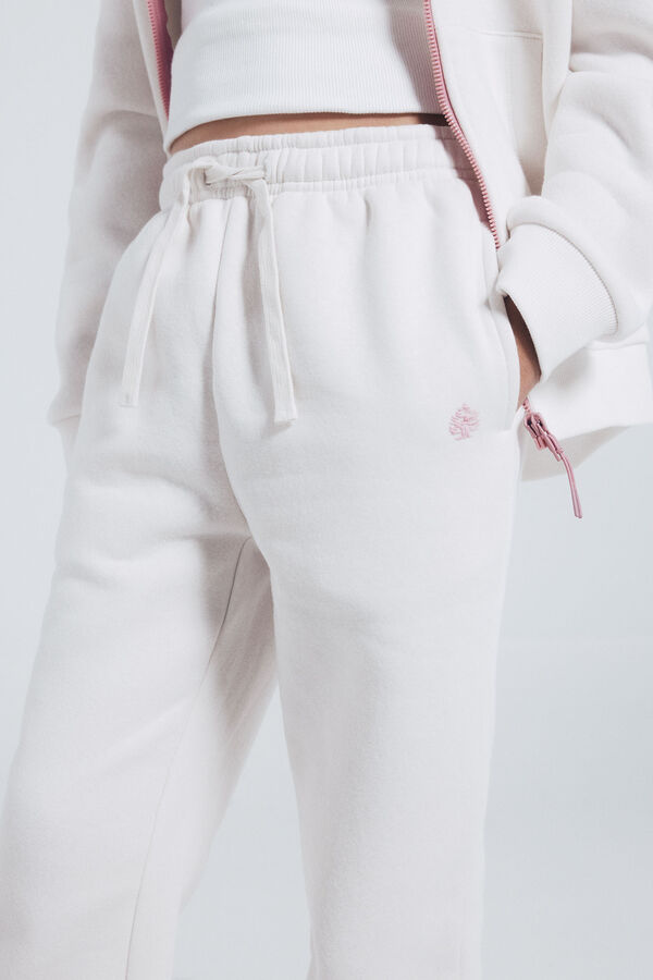 Springfield Kids Pantal&oacute;n jogger ni&ntilde;a blanco