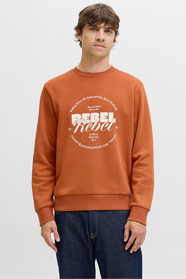 JJ REBEL Sudadera regular fit naranja