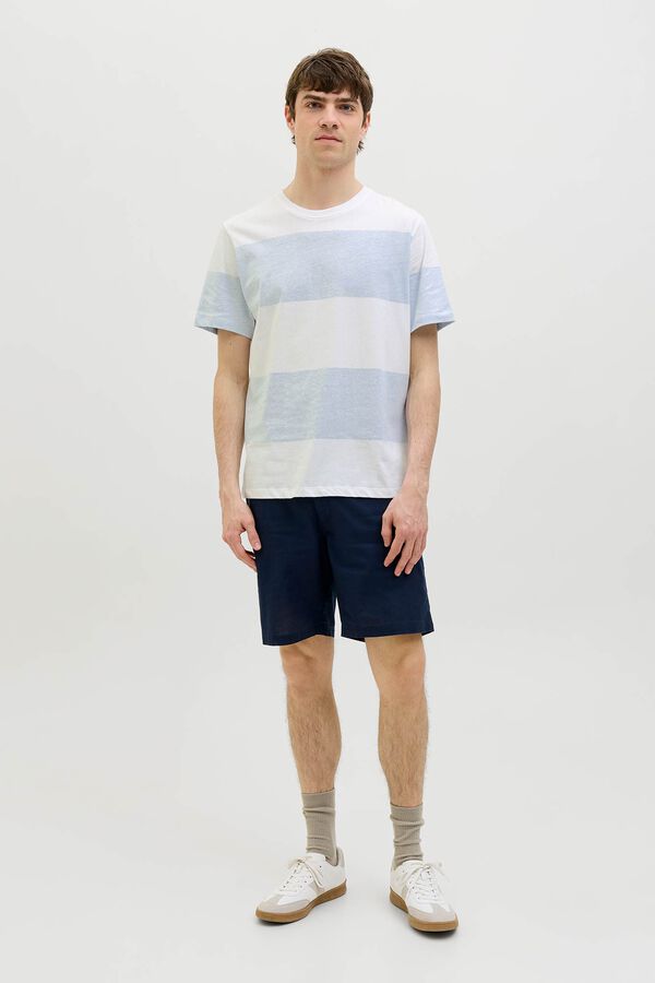 JJ REBEL T-shirt regular fit azul