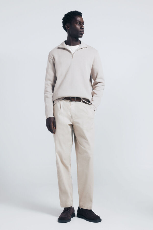 Springfield Jersey cremallera milano nude