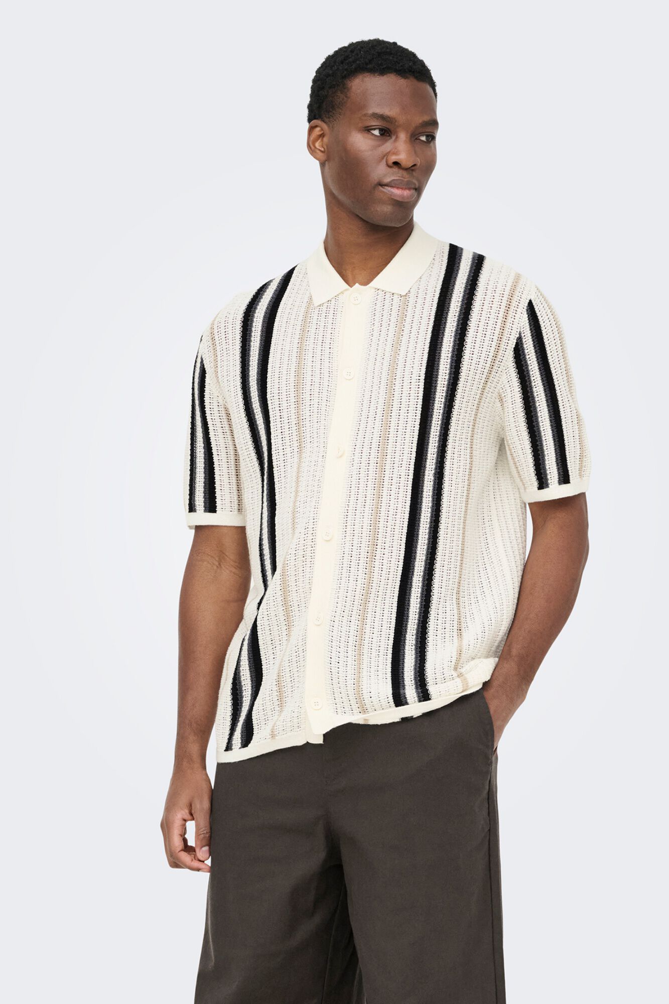 Only & Sons Camisa de manga curta em malha