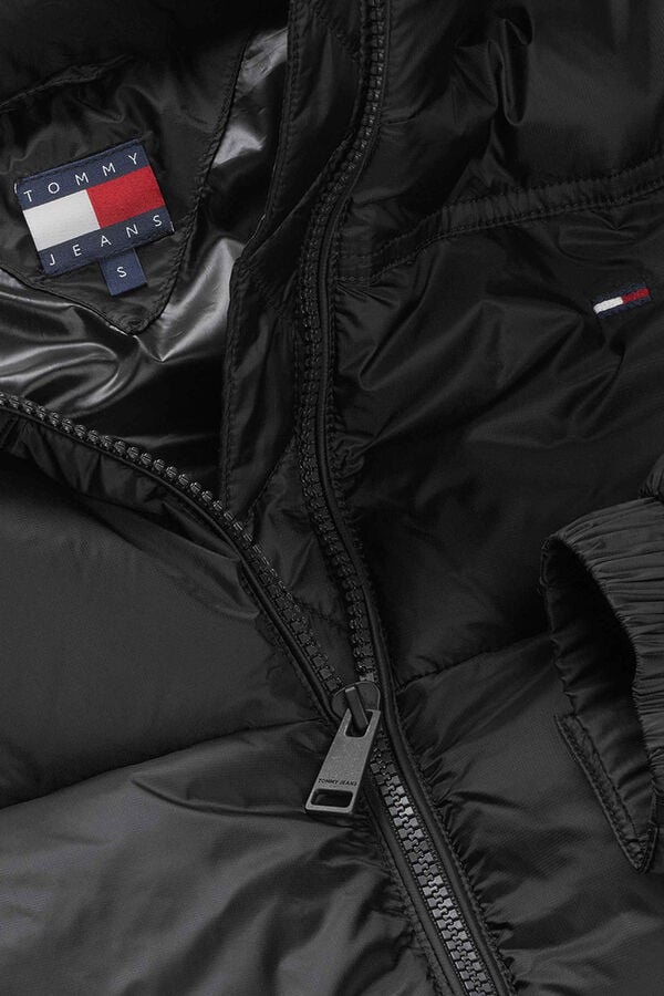 Tommy Jeans Jaquetas de plumas femininas Tommy Jeans preto