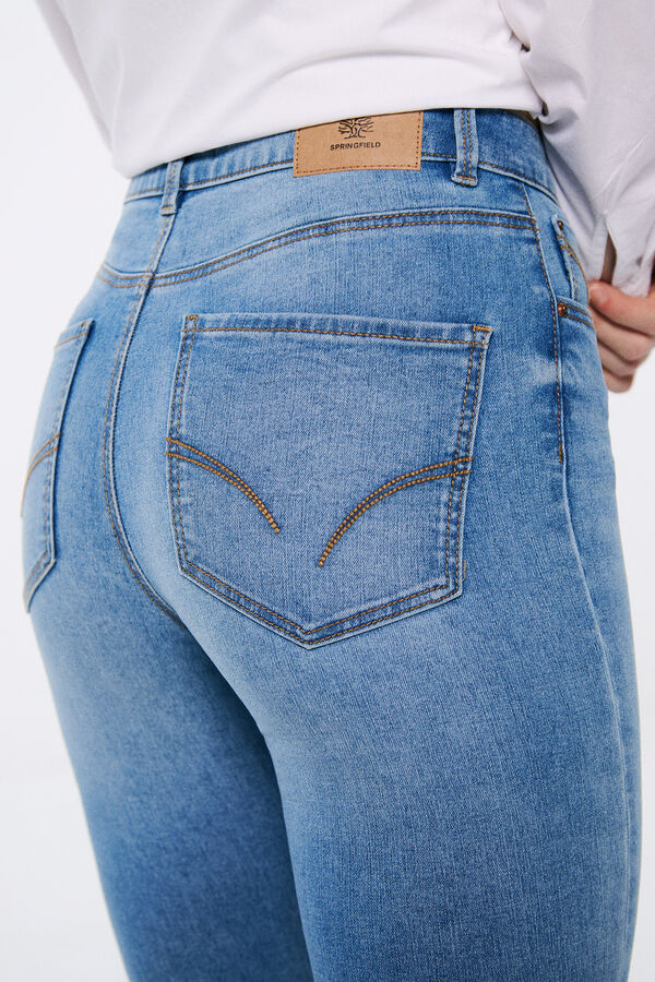Springfield Jeans skinny azul
