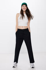 Springfield Pantal&oacute;n Chino Lino negro