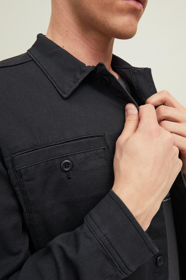 Jack & Jones Sobrecamisa informal negro
