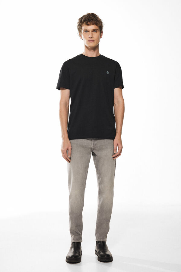 Springfield Jeans slim gris lavado claro gris