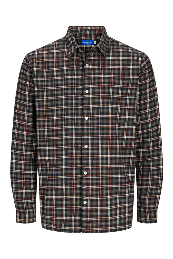 Jack & Jones PLUS Camisa confort fit gris