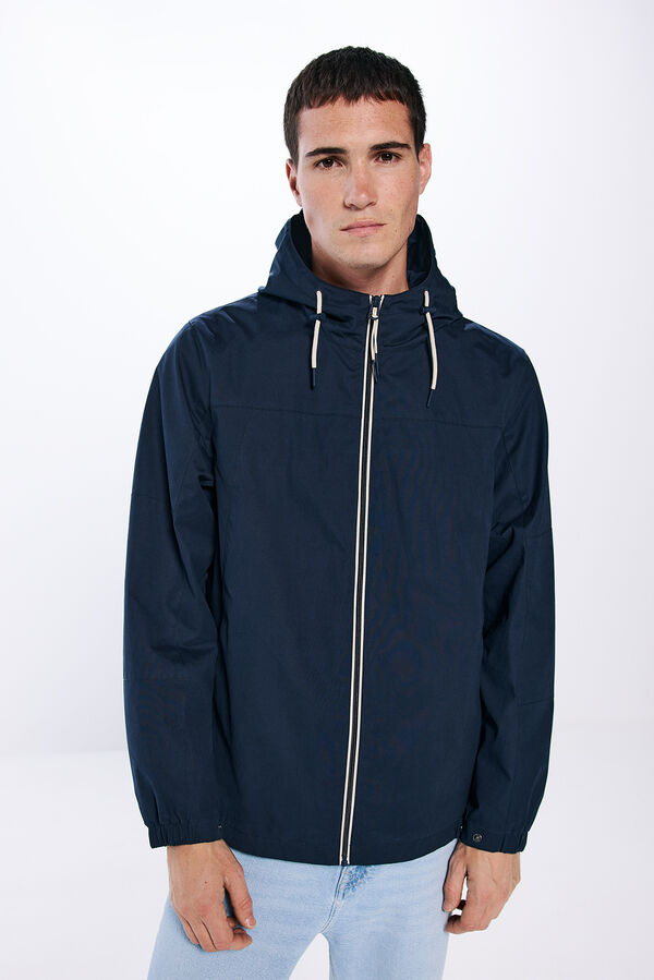 Springfield Parka t&eacute;cnica azul