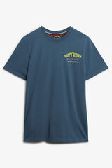 Superdry Camiseta Mountain relaxed turquesa