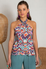 Cul Sac Top Istambul Leques azul