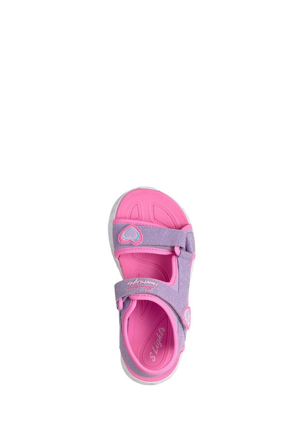 Skechers Sandalias Heart Lights blanco