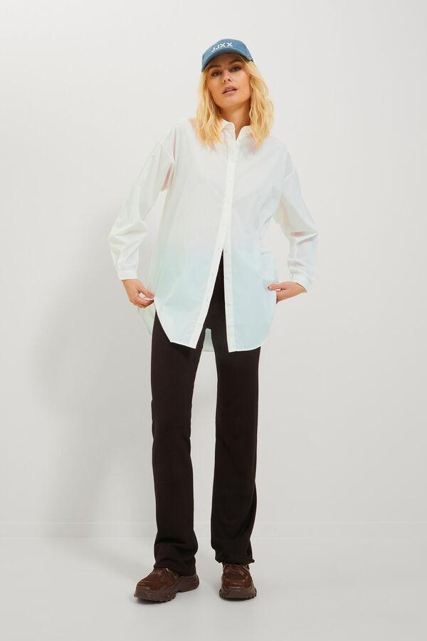 Jack & Jones Camisa manga comprida de popelina branco