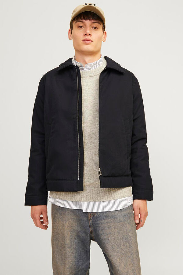 Jack & Jones Chaqueta cuello negro